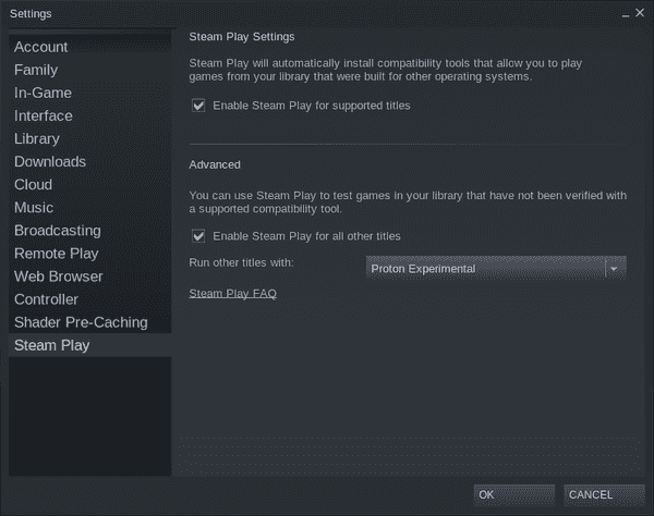 Steam Play Steam Play